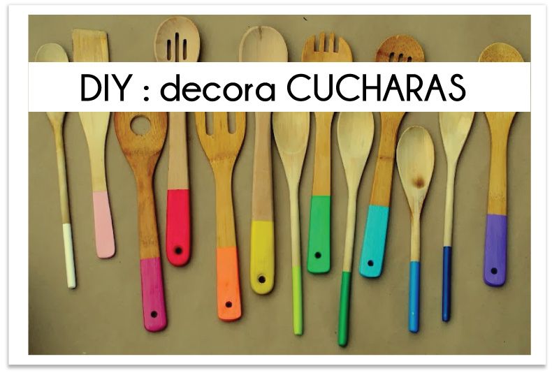 DIY: Decora Con Cucharas - B A La Moda D.I.Y